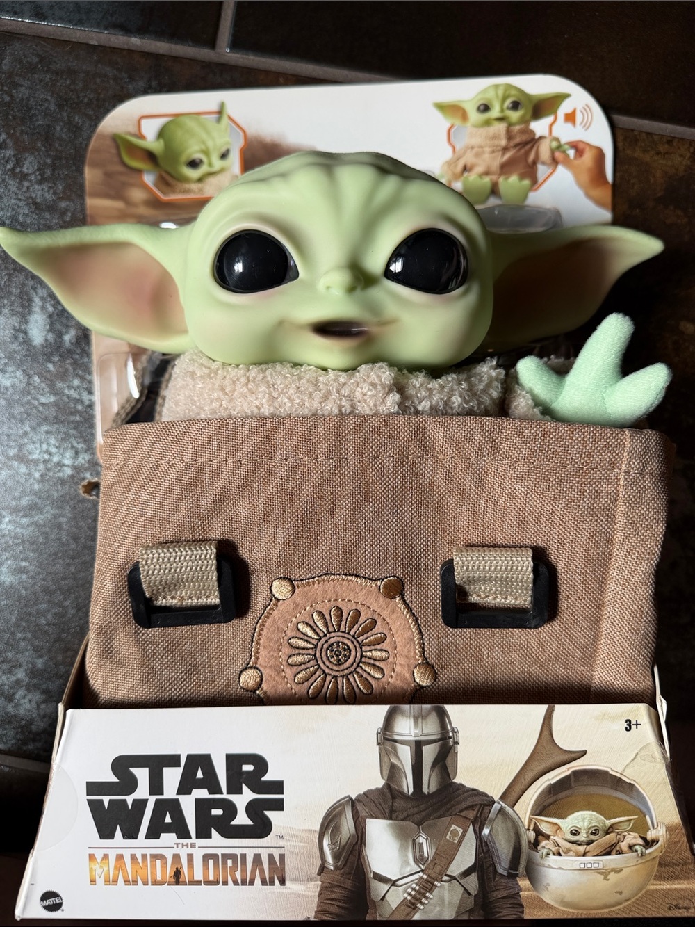 New in Box- Star Wars Grogu with Carrier